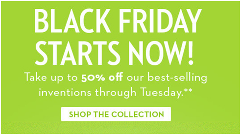 Black Friday Email Promotion