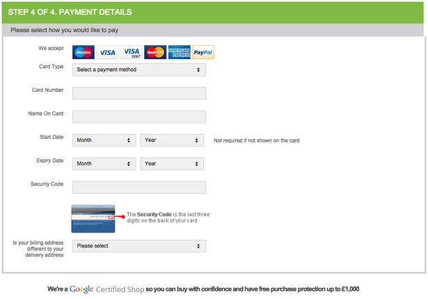 Payment Details