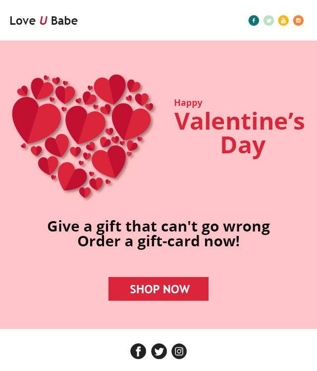 11 Ways To Design The Most Amazing Valentine’s Day Email