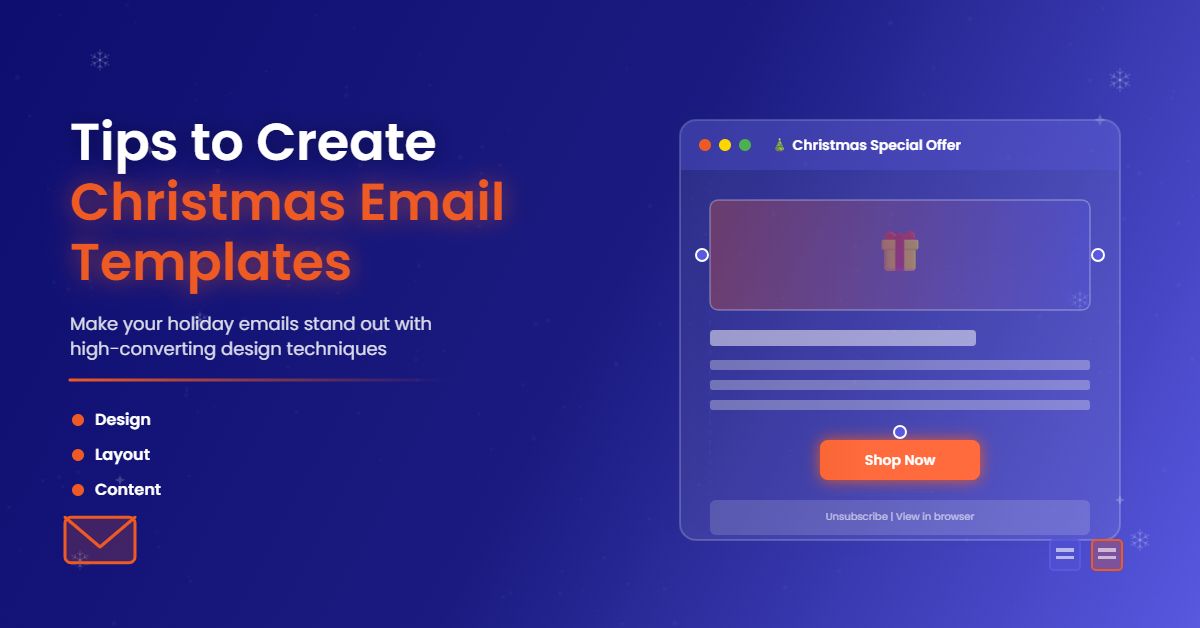 Tips to Create Christmas Email Templates