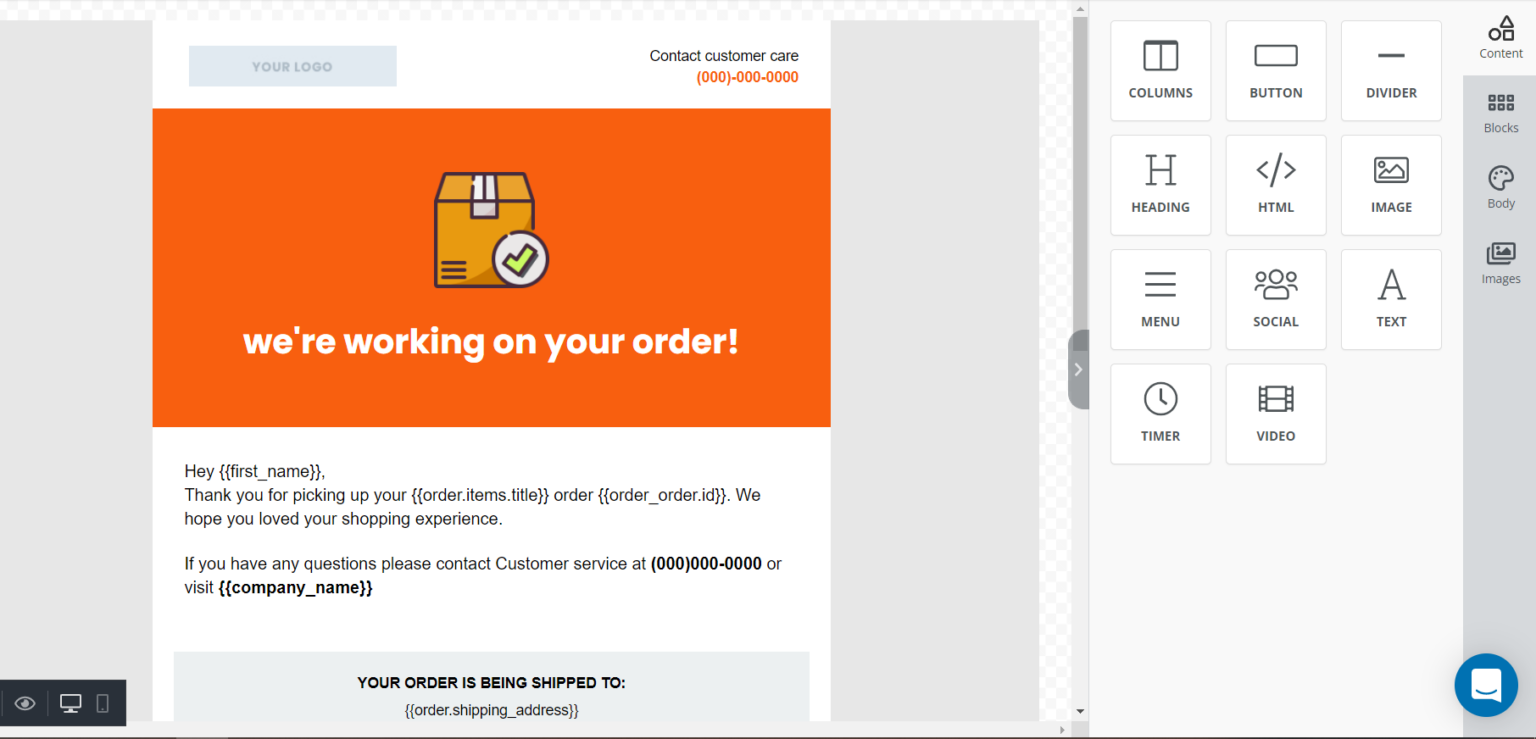 WooCommerce Order Confirmation Email Template [Free & Responsive]