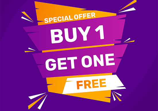 Buy-one-get-one-free