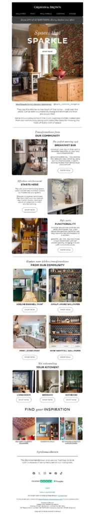 Home Decor Email Template-Graham n Brown