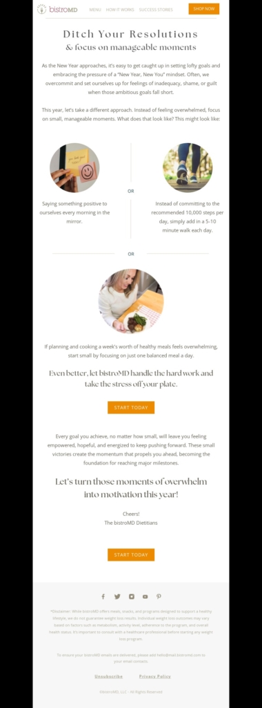 Health-Supplement Email Template-BistroMD