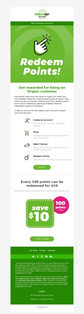 Health-Supplement Email Template-Orgain