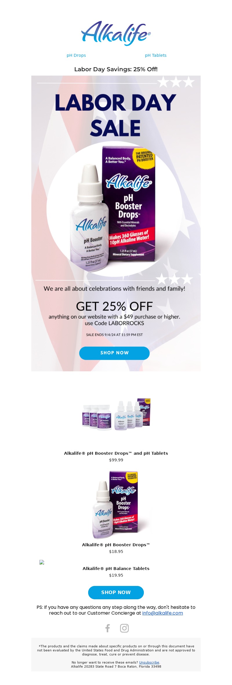 Alkalife-Labor-Day-Email-Template