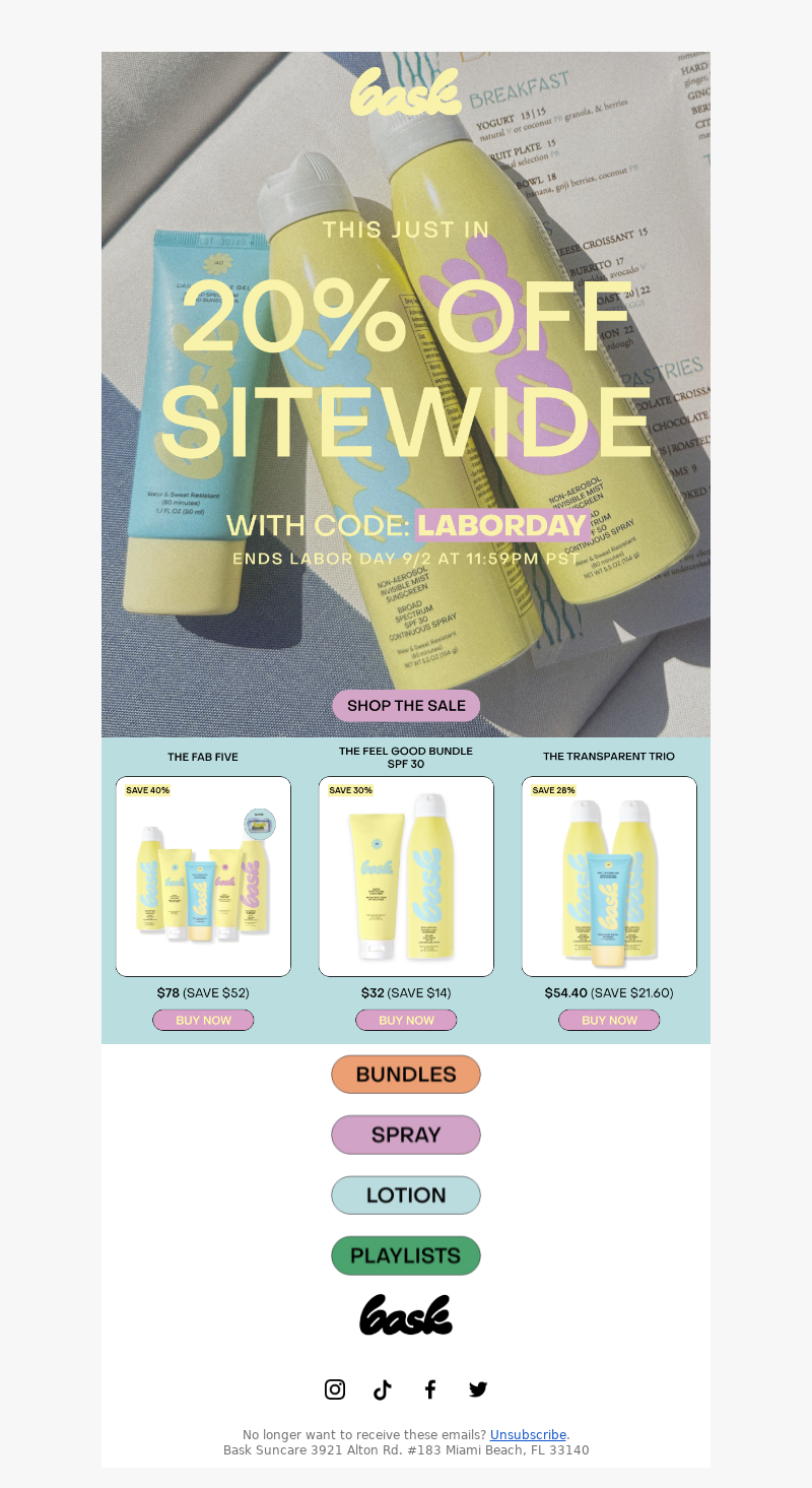 Basksuncare-Labor-Day-Email-Template