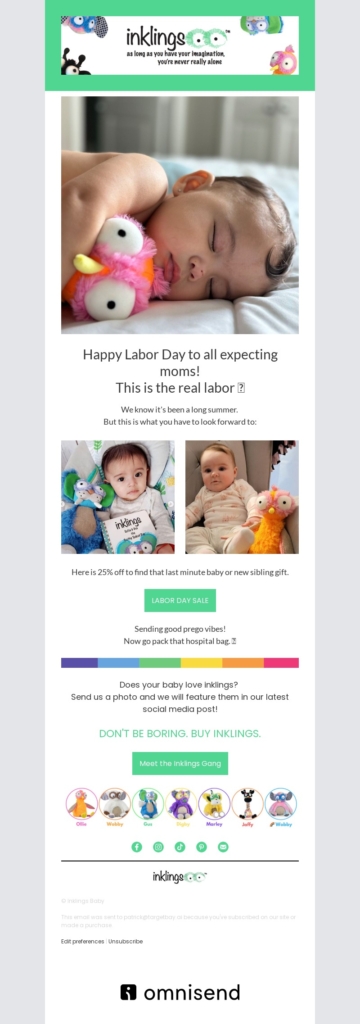Inklings-Labor-Day-Email-Template