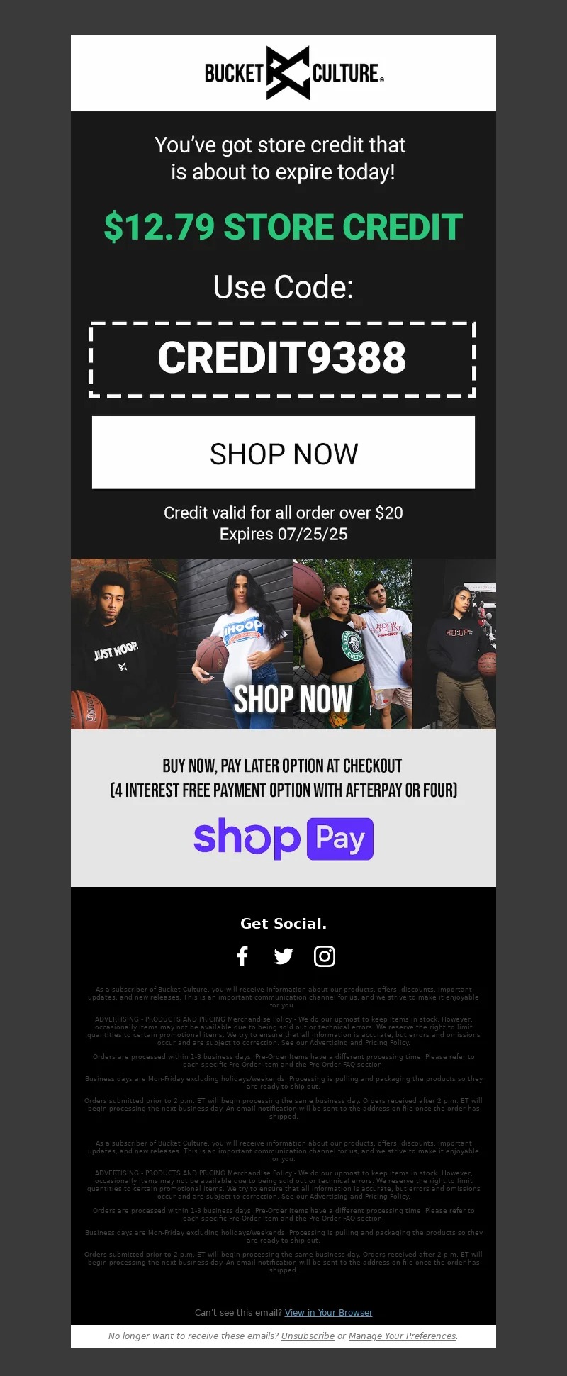 bucket culture-winback email examples