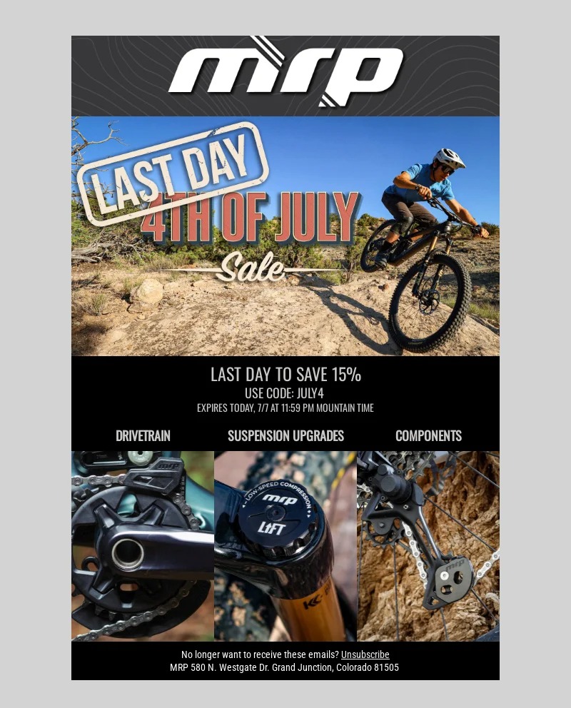 mrp-4th of july email template