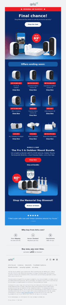 xoticpc-electronics email templates
