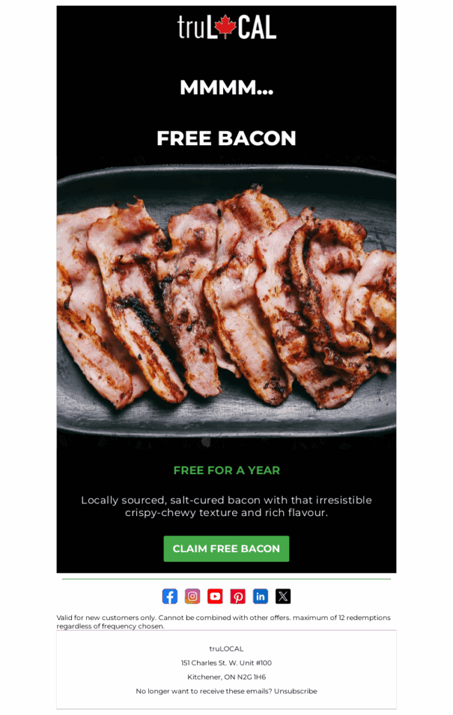 trulocal-3-food & beverage email templates