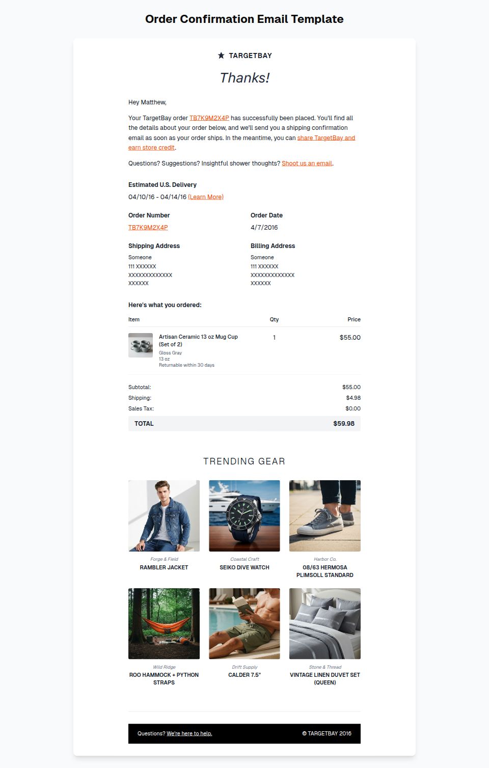 Order Confirmation Email Templates-1