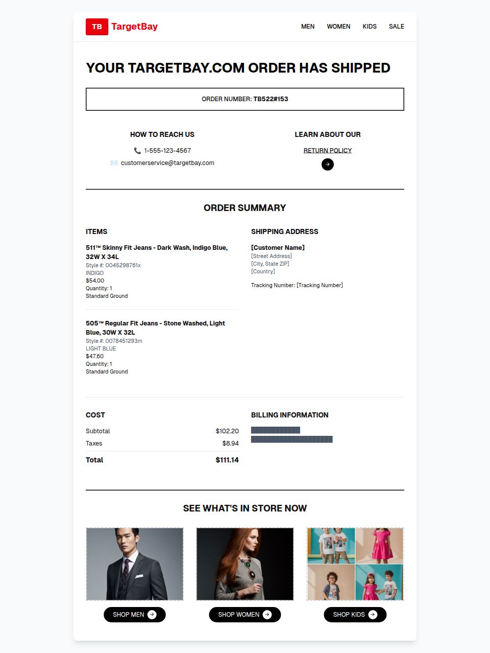 Order Confirmation Email Templates-11