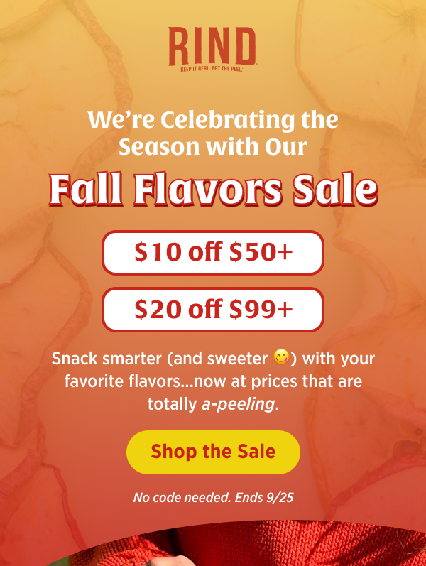 Your Favorite Fall Flavors Are on Sale 🍍🍎🍓🍑