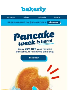 🥞 20% Off Pancakes? That’s Our Kind of Week