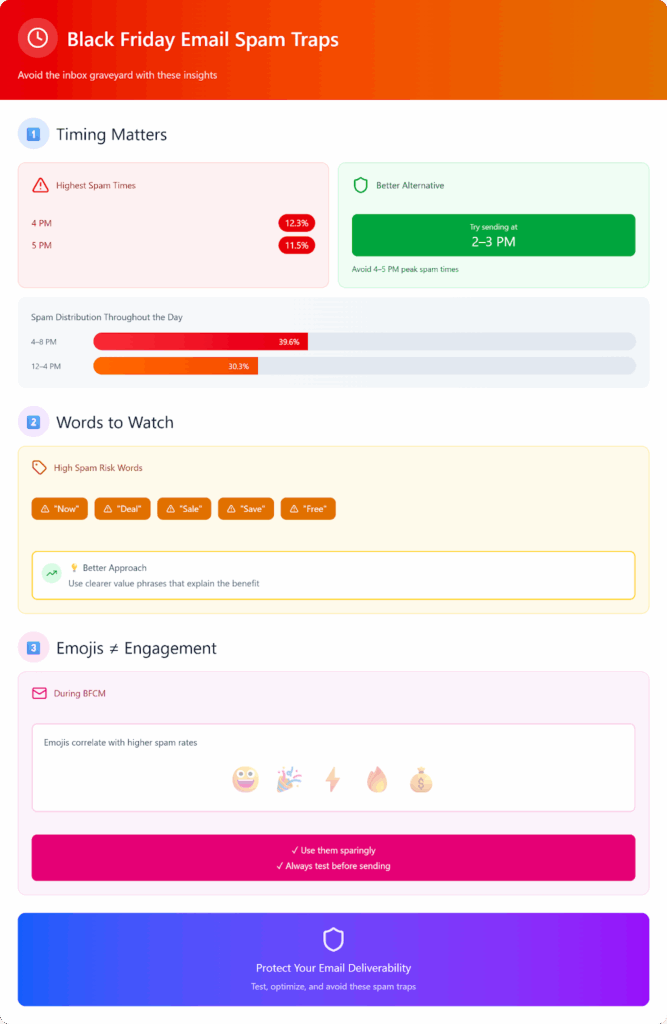 black friday email spam how to avoid
